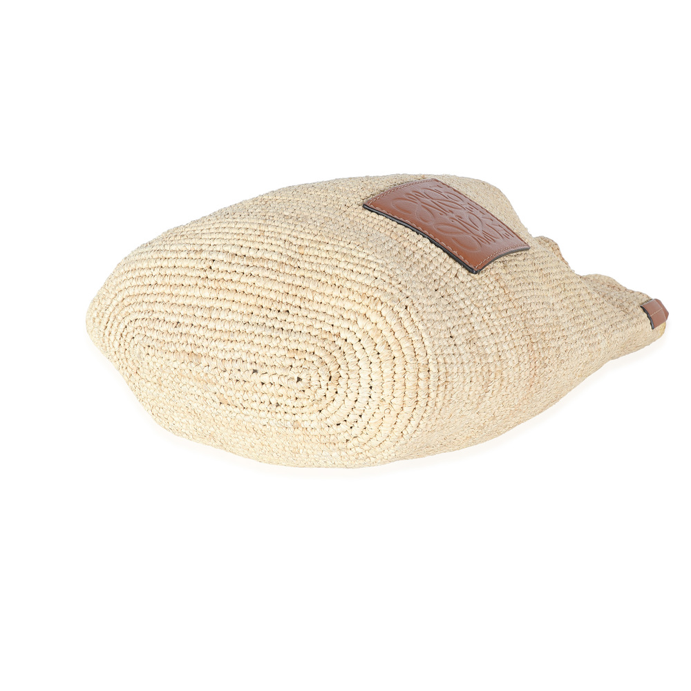 Loewe Natural Tan Raffia Mini Slit Bag - Picture 5 of 6